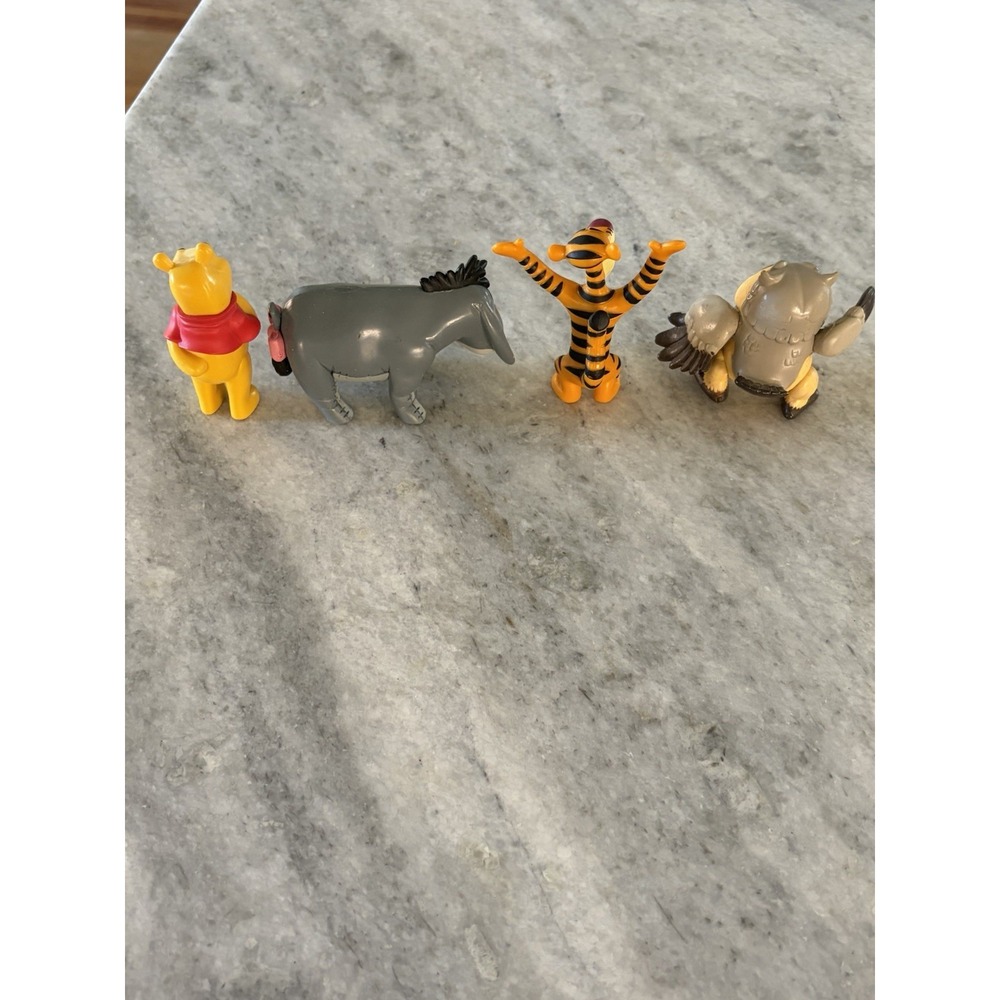 Disney Winne The Pooh Eeyore Owl Tigger Character Toys - Picture 2 of 6